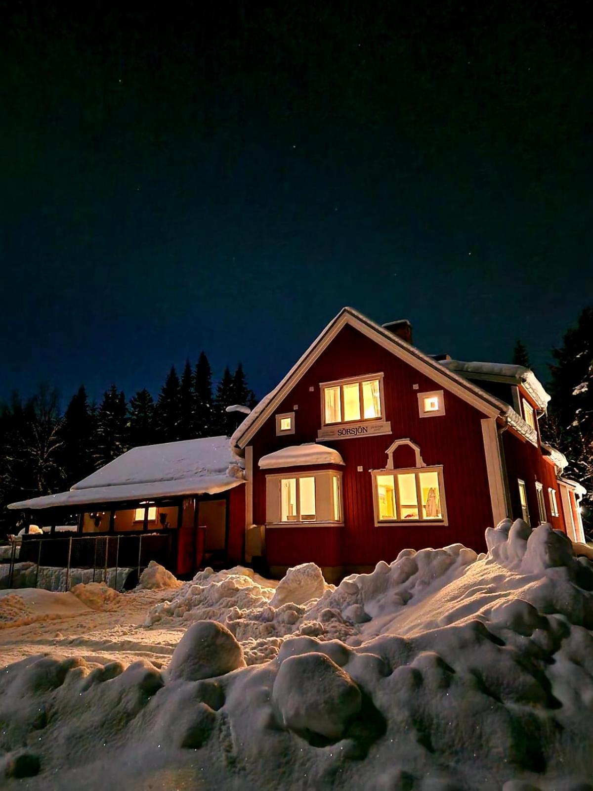 Stationshuset Dalarna Apartments Sörsjön Buitenkant foto